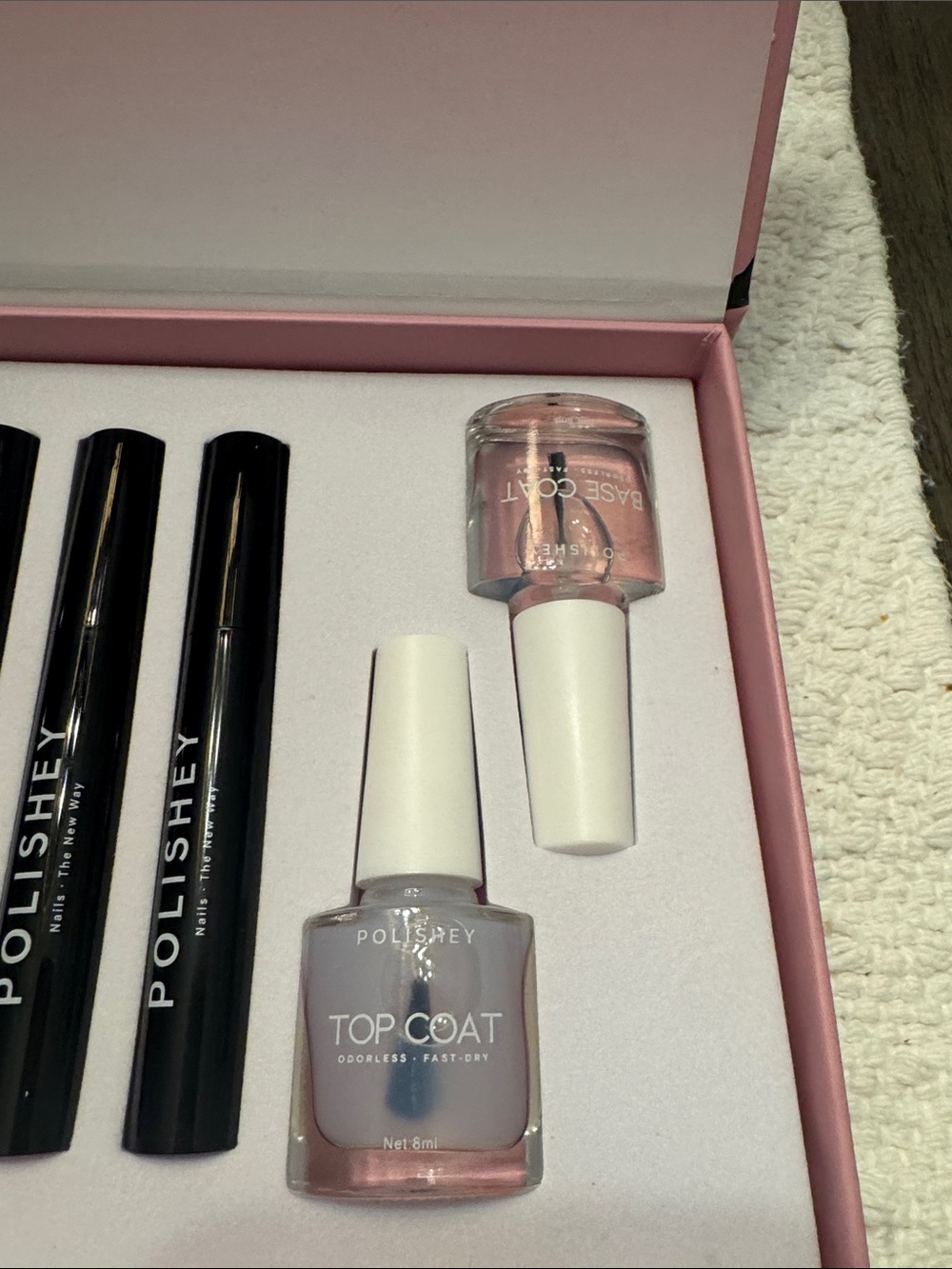 POLISHEY Gel Nail Starter Kit — Pink Shades NWT - Picture 4 of 7